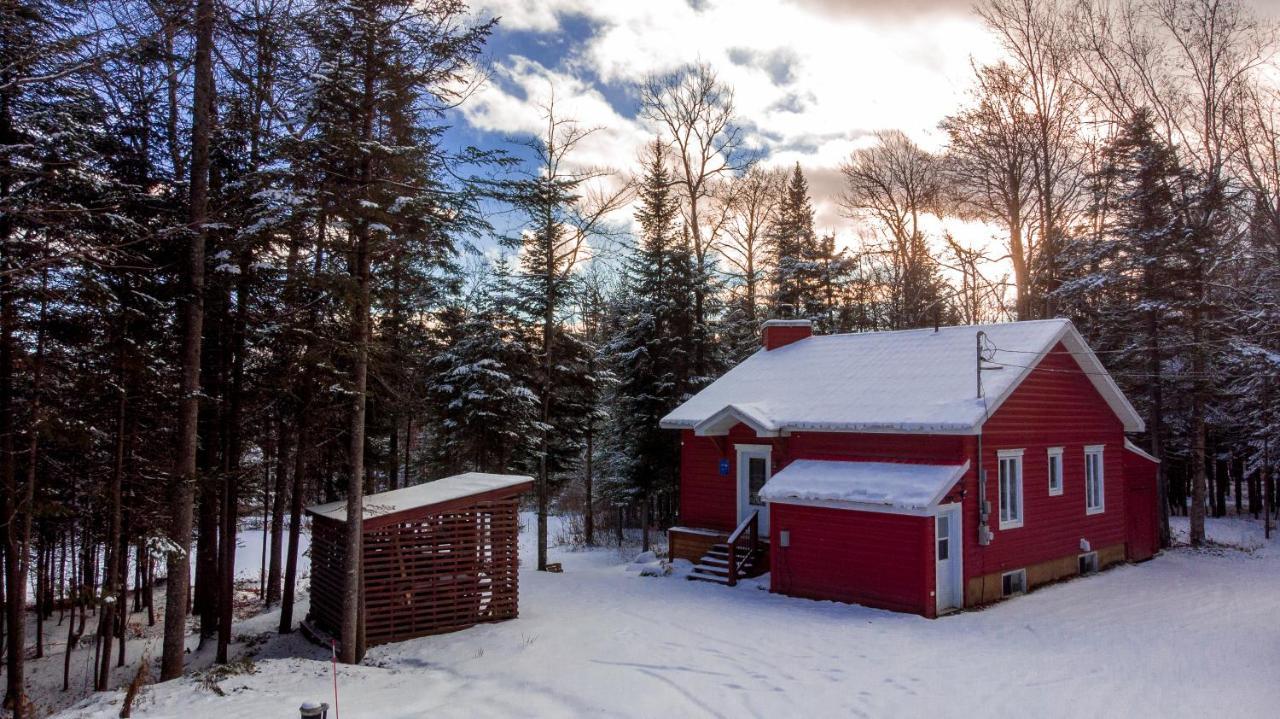 Les Chalets Tourisma - Chalet Dans Les Bois Avec Lac Prive - Le Colibri Saint-Raymond Εξωτερικό φωτογραφία